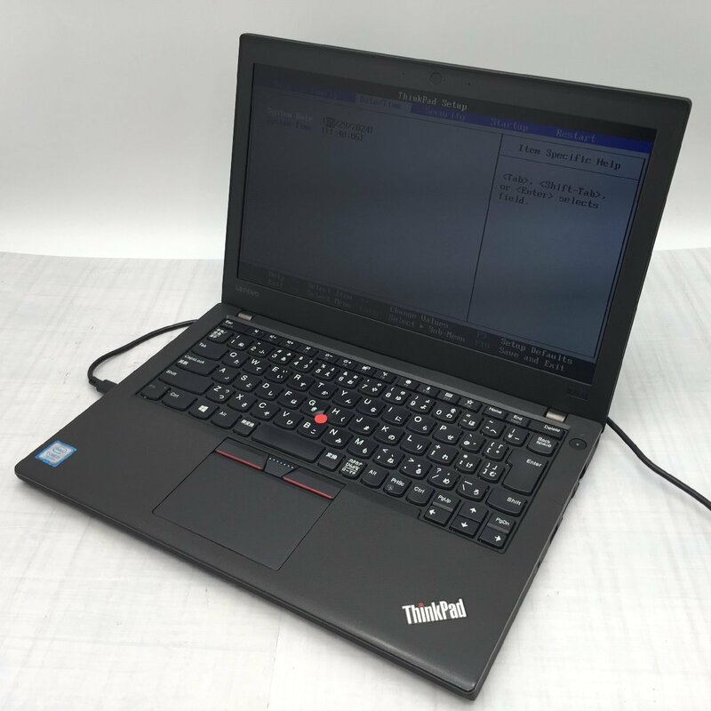 【難あり】 Lenovo ThinkPad X270 20HM-A19UJP Core i7 7500U 2.70GHz/16GB/なし 〔B0709〕