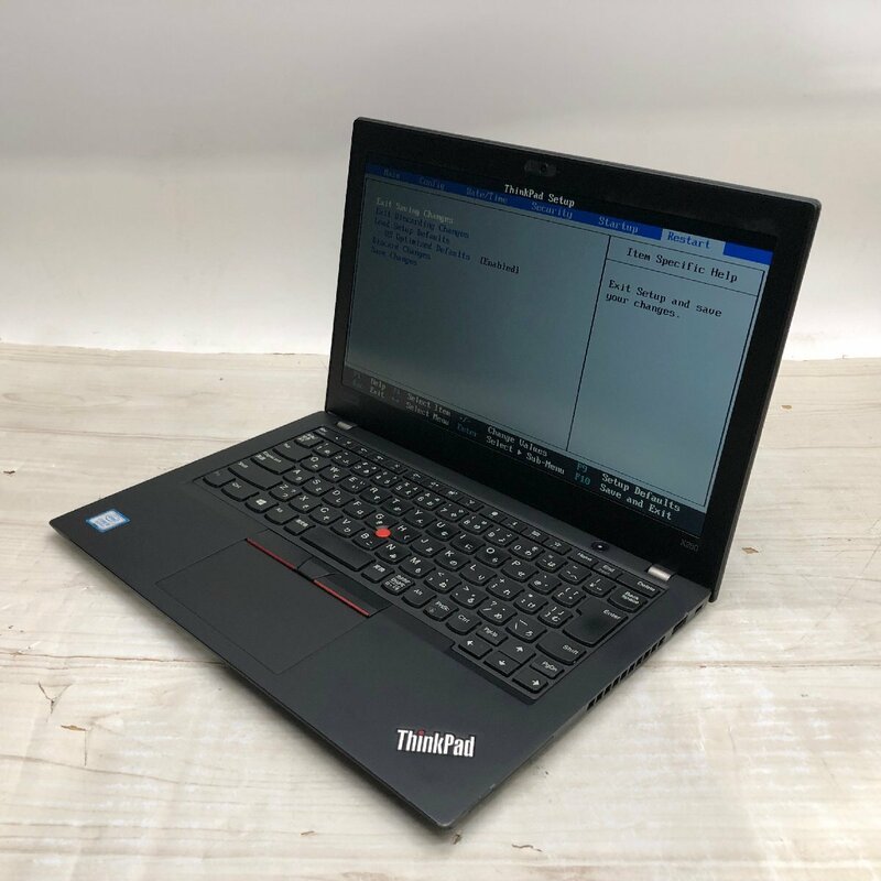 Lenovo ThinkPad X280 20KE-S4K000 Core i5 8250U 1.60GHz/8GB/128GB(SSD) 〔A0634〕
