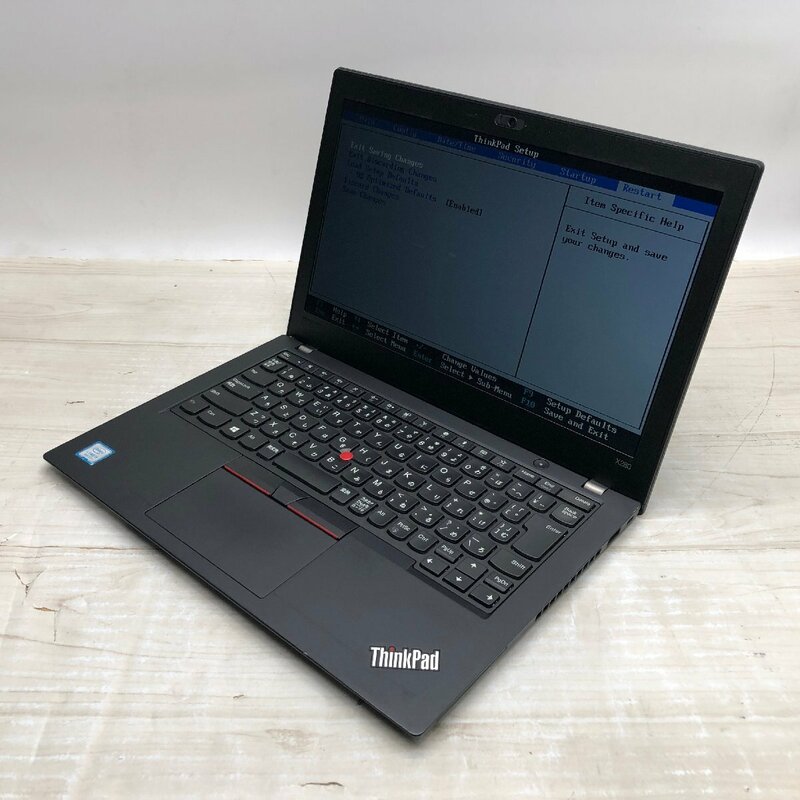 Lenovo ThinkPad X280 20KE-S4K000 Core i5 8250U 1.60GHz/8GB/128GB(SSD) 〔A0406〕
