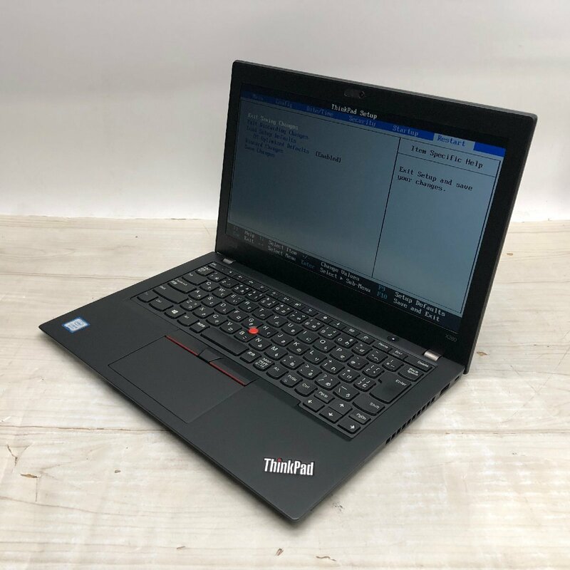 Lenovo ThinkPad X280 20KE-S4K000 Core i5 8250U 1.60GHz/8GB/128GB(SSD) 〔A0230〕