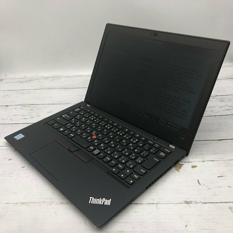 Lenovo ThinkPad X280 20KE-S4K000 Core i5 8250U 1.60GHz/8GB/128GB(SSD) 〔B0130〕