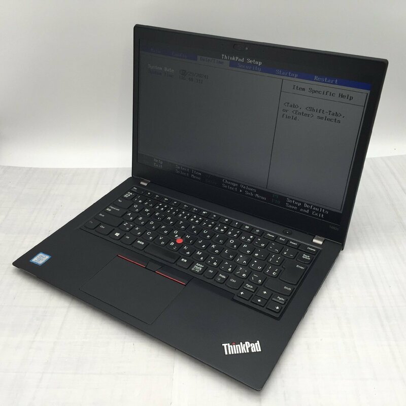 Lenovo ThinkPad T480s 20L8-SC9V1K Core i7 8650U 1.90GHz/16GB/512GB(NVMe) 〔B0720〕