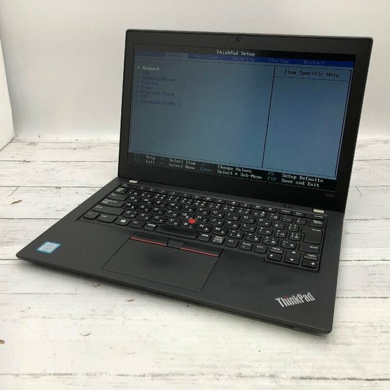 Lenovo ThinkPad X280 20KE-S4K000 Core i5 8250U 1.60GHz/8GB/128GB(SSD) 〔C0110〕