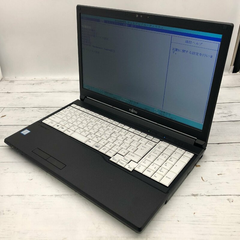 富士通 LIFEBOOK A579/B Core i5 8365U 1.60GHz/8GB/256GB(SSD) 〔A0508〕