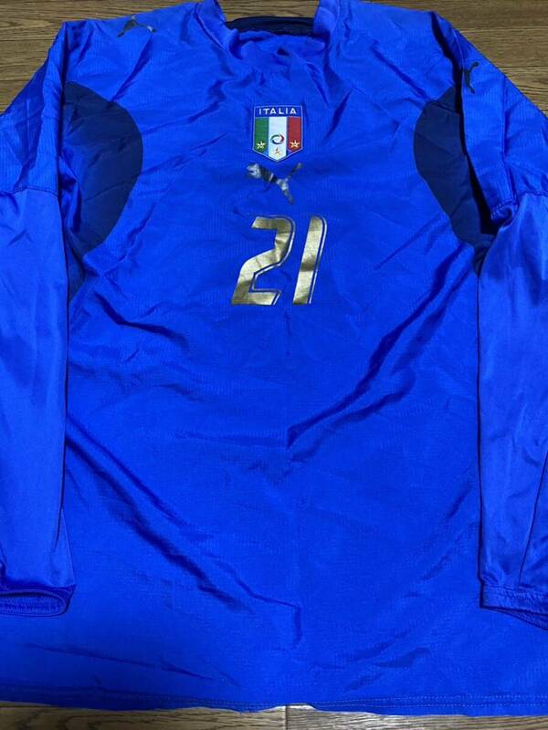 2006 イタリア代表 アンドレア・ピルロ選手ホームユニフォーム PUMA社製 プーマアパレルジャパン