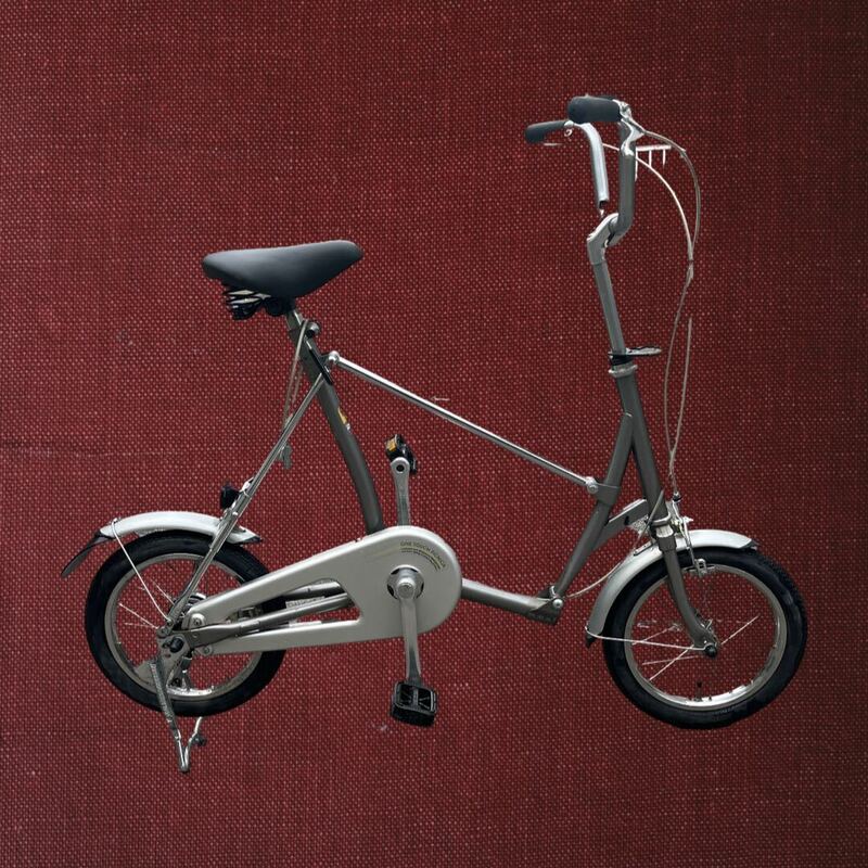（中古品）One Touch PICNICA ワンタッチピクニカ 折り畳み自転車、14インチ。