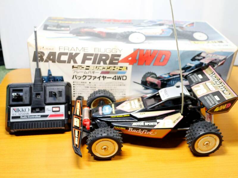 ニッコー ラジオコントロール フレームバギー バックファイヤー4WD　ラジコンカー　ジャンク　レトロ/アンティーク/コレクション　