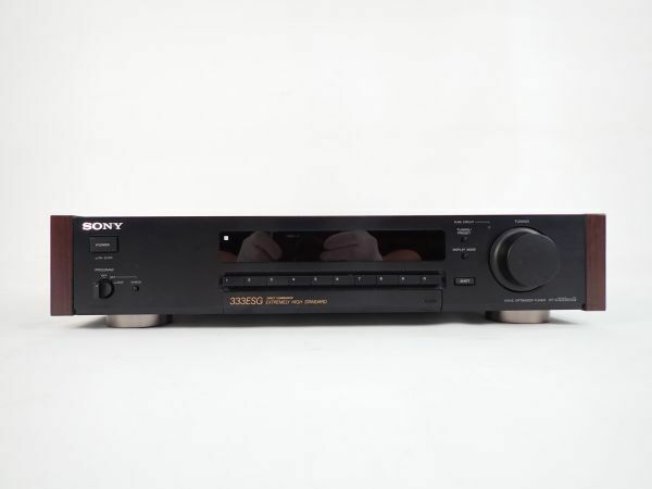 SONY ソニー FM/AM チューナー ST-S333ESG 音響機器 オーディオ機器 現状品