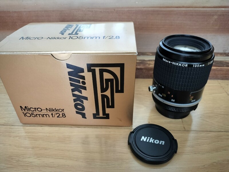 ニコン Nikon Ai-s Micro Nikkor 105mm f/2.8 カメラレンズ！☆１円～売り切り！！☆