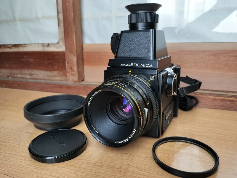 ブロニカ Bronica SQ カメラ Zenzanon S 80mm f2.8セット！！☆１円～売り切り！！☆