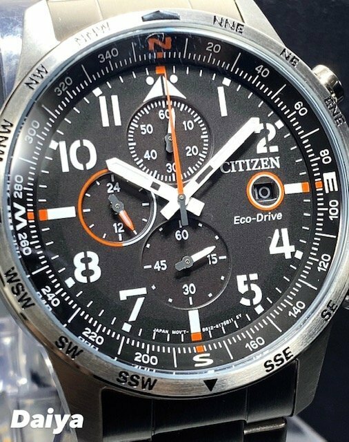新品 腕時計 正規品 シチズン CITIZEN Eco-Drive エコドライブ クロノグラフ アナログ腕時計 10気圧防水 カレンダー メンズ プレゼント
