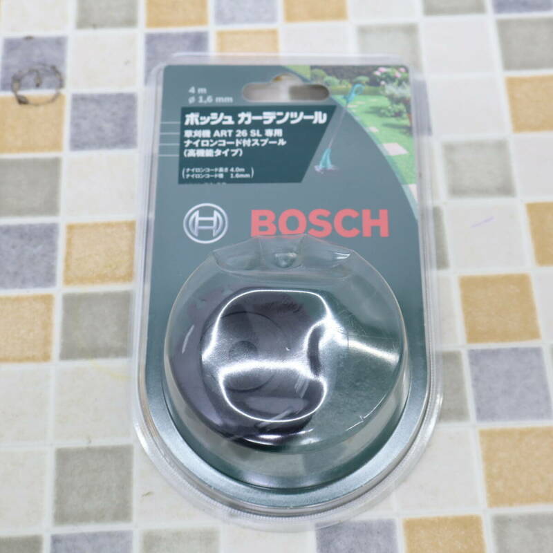 ∝新品 未使用品 純正｜草刈機 ナイロンコード付 スプール｜BOSCH ボッシュ ART26SL 専用 高機能タイプ｜ 経1.6mm ■O3430