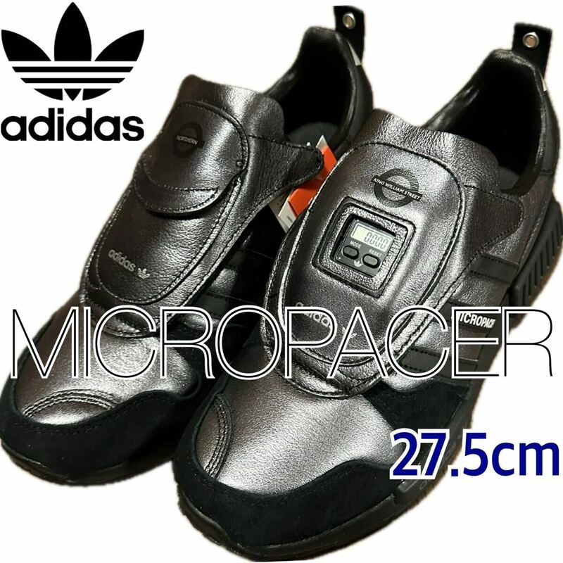 adidas originals MICROPACER R1 マイクロペーサー ブラック 黒 オールブラック アディダス オリジナルス TFL コラボ スエード レア 新品