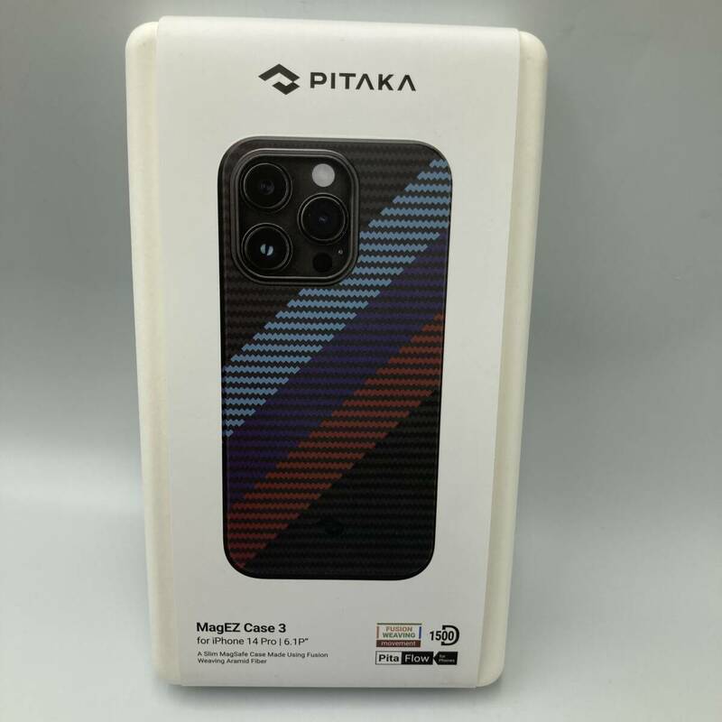 iPhone 14 Pro 用 PITAKA Magsafe対応 MagEZ Case 3/Y21519-O2
