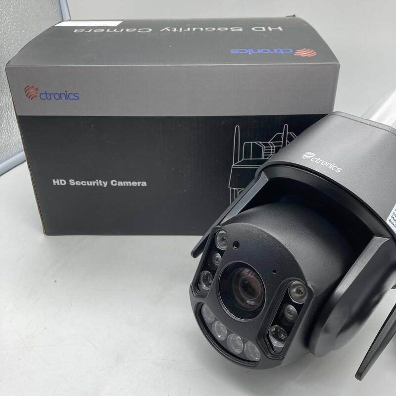 【未検品】Ctronics CTSC-B10 防犯カメラ 屋外 監視カメラ iOS/Android/Windows対応 IP66防水 /Y22006-Q1