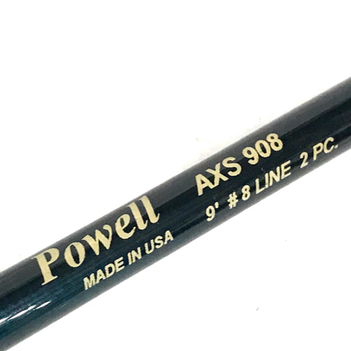 Powell AXS 908 2ピース フライロッド 釣竿 釣具 フィッシング用品 QR051-425