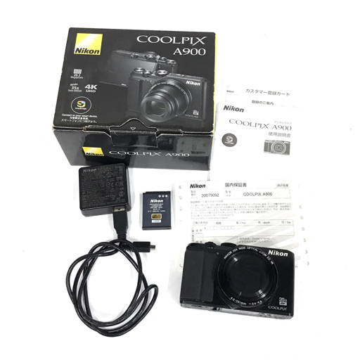 1円 Nikon COOLPIX A900 4.3-151mm 1:3.4-6.9 コンパクトデジタルカメラ L012247