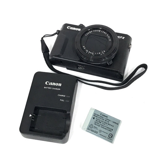 1円 Canon PowerShot G7X MarkII 8.8-36.8mm 1:1.8-2.8 コンパクトデジタルカメラ L291814