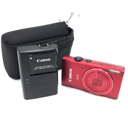 1円 Canon IXY 110F 5.0-40.0mm 1:3.2-6.9 コンパクトデジタルカメラ レッド C281342