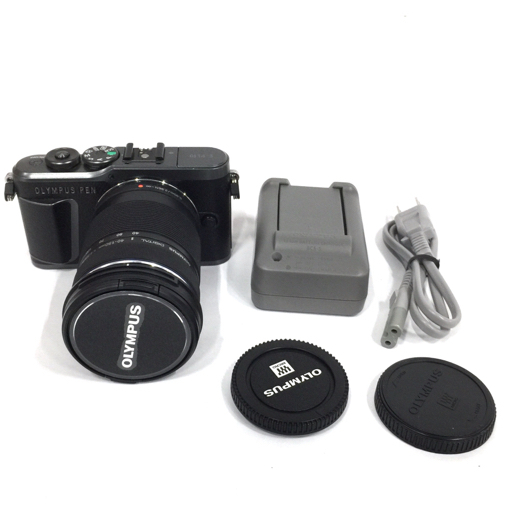 1円 OLYMPUS PEN E-PL10 M.ZUIKO DIGITAL 40-150mm ミラーレス一眼 デジタルカメラ C281102