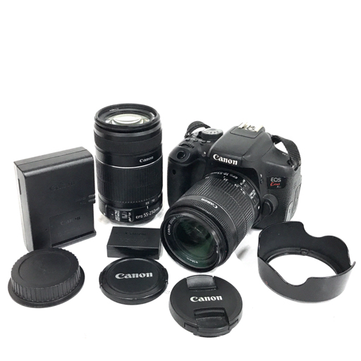 1円 CANON EOS Kiss X8i EF-S 18-55mm 1:3.5-5.6 IS STM 含む デジタル一眼レフ デジタルカメラ セット Ｃ281900