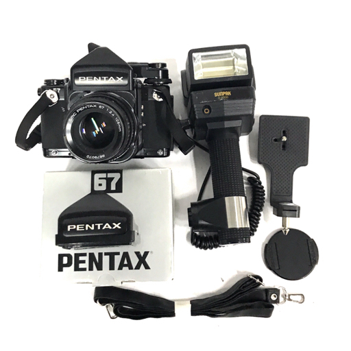PENTAX 67 1:2.4 105mm 中判カメラ フィルムカメラ マニュアルフォーカス