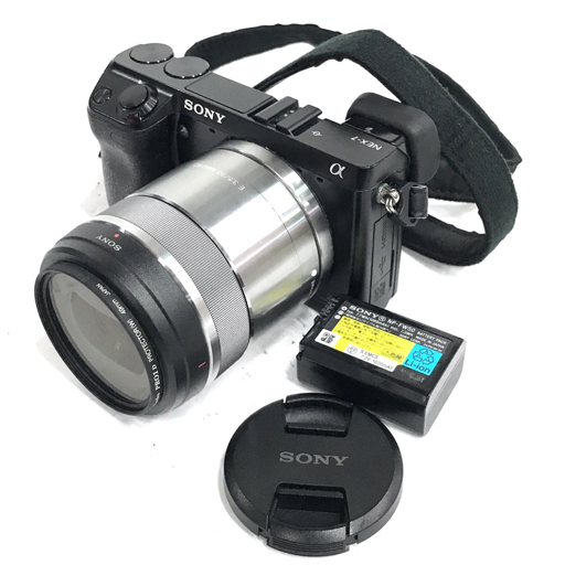 SONY NEX-7 E 3.5/30 MACRO ミラーレス一眼 デジタルカメラ QD054-28