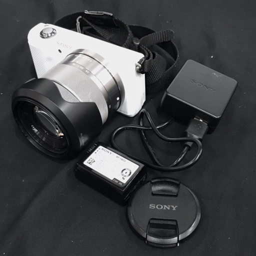 1円 SONY α5000 ILCE-5000 E 3.5-5.6/18-55 OSS ミラーレス一眼 デジタルカメラ C011556