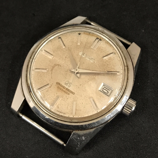 セイコー グランドセイコー デイト 手巻き 機械式 腕時計 フェイスのみ 1967 稼働品 ファッション小物 SEIKO