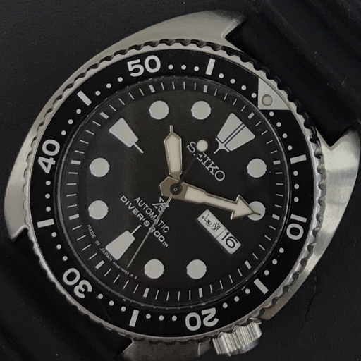 セイコー プロスペック デイデイト オートマチック 腕時計 メンズ 黒文字盤 稼働用 付属品あり 4R36-04Y0