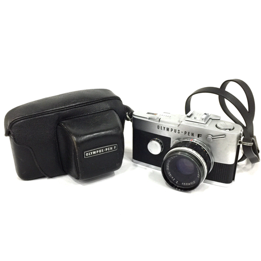 OLYMPUS PEN-F F.Zuiko Auto-S 1:1.8 38mm 一眼レフフィルムカメラ レンズ マニュアルフォーカス QX061-12