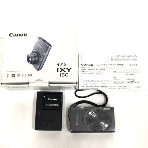 Canon IXY 150 5.0-40.0mm 1:3.2-6.9 コンパクトデジタルカメラ QK061-15