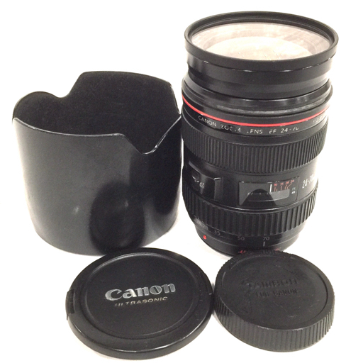1円 CANON EF LENS 24-70mm 1:2.8 L カメラレンズ EFマウント オートフォーカス L191858
