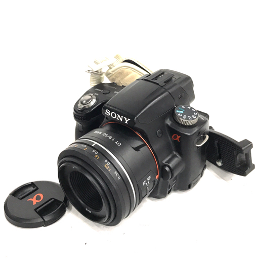 SONY SLT-A33 DT 1.8/50 SAM デジタル一眼レフ デジタルカメラ QR061-72