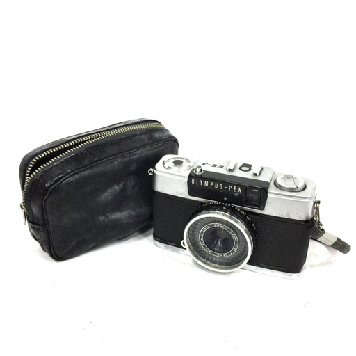 OLYMPUS PEN EE-3 D.Zuiko 1:3.5 28mm コンパクトフィルムカメラ QR062-193