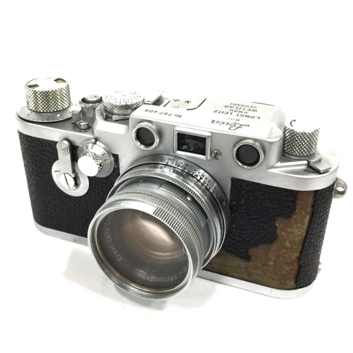 LEICA DBP IIIf Summicron 5cm 1:2 レンジファインダー フィルムカメラ マニュアルフォーカス