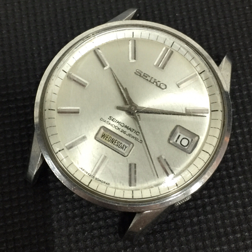 セイコー セイコーマチック 6206-8040 デイデイト 自動巻 オートマチック 腕時計 フェイスのみ メンズ 稼働品 SEIKO