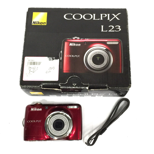 Nikon COOLPIX L23 4.0-20.0mm 1:2.7-6.8 コンパクトデジタルカメラ 光学機器 QG062-156