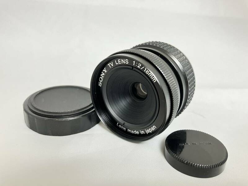 ★【外観美品】SONY ソニー TV LENS 1:2/18mm★♯2024018/00018