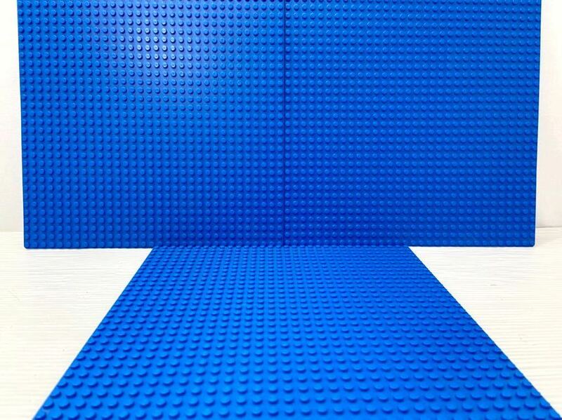 ☆基礎板☆ レゴ　ベースプレート　正規品　3枚セット　青色　海　( LEGO 基板　C50713