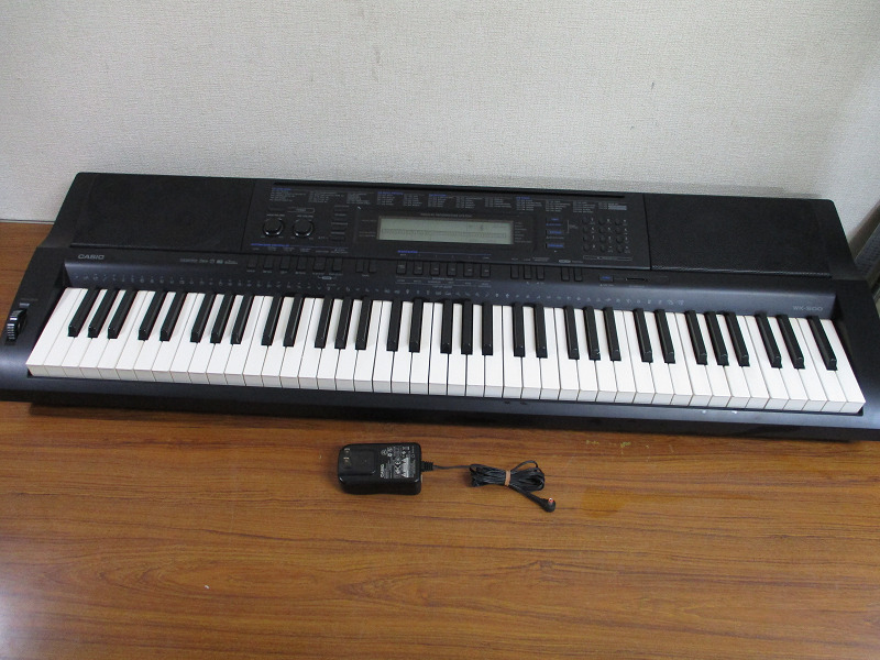【発送不可】CASIO カシオ 電子ピアノ WK-500 電子キーボード シンセサイザー 動作品【直接引取限定/近郊配達可】