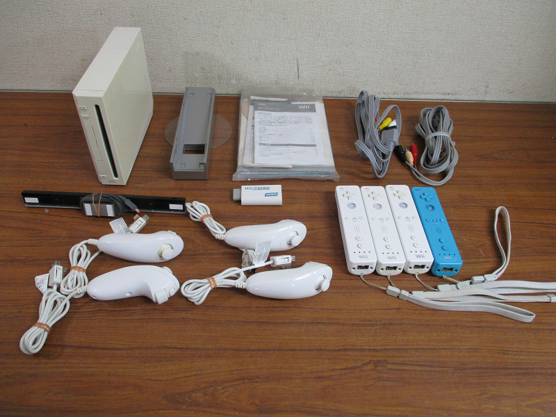 【Y10/M】Nintendo Wii 本体 RVL-001 コントローラー ジャンク