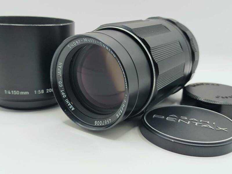 ★光学美品★ PENTAX アサヒペンタックス Super-Multi-Coated TAKUMAR 135mm f3.5 M42マウント #171