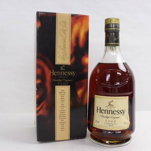 1円~Hennessy（ヘネシー）VSOP プリヴィレッジ 40％ 700ml M24E140032