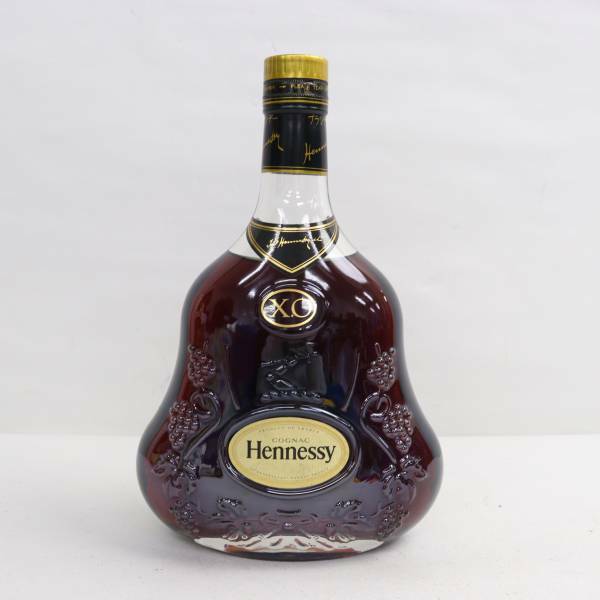 1円~Hennessy（ヘネシー）XO 金キャップ クリアボトル 40％ 700ml M24E170011
