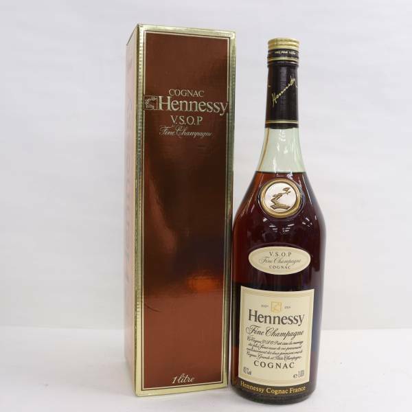 Hennessy（ヘネシー）VSOP スリム グリーンボトル 40％ 1000ml M24E170019