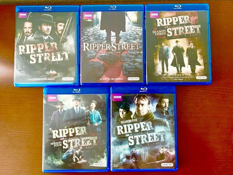 美品　海外盤ブルーレイ リッパー・ストリート RIPPER STREET Blu-Ray Seasons 1-5 Set [Blu-ray] 洋画　BBCドラマ