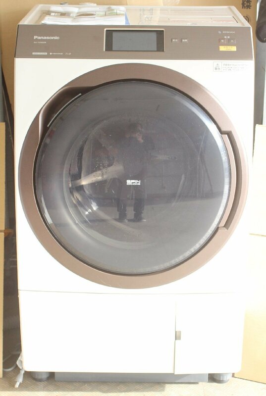 【福島県 発送不可・直接引き取り限定】■パナソニック NA-VX9800R ドラム式 電気洗濯乾燥機 右開き 17年製
