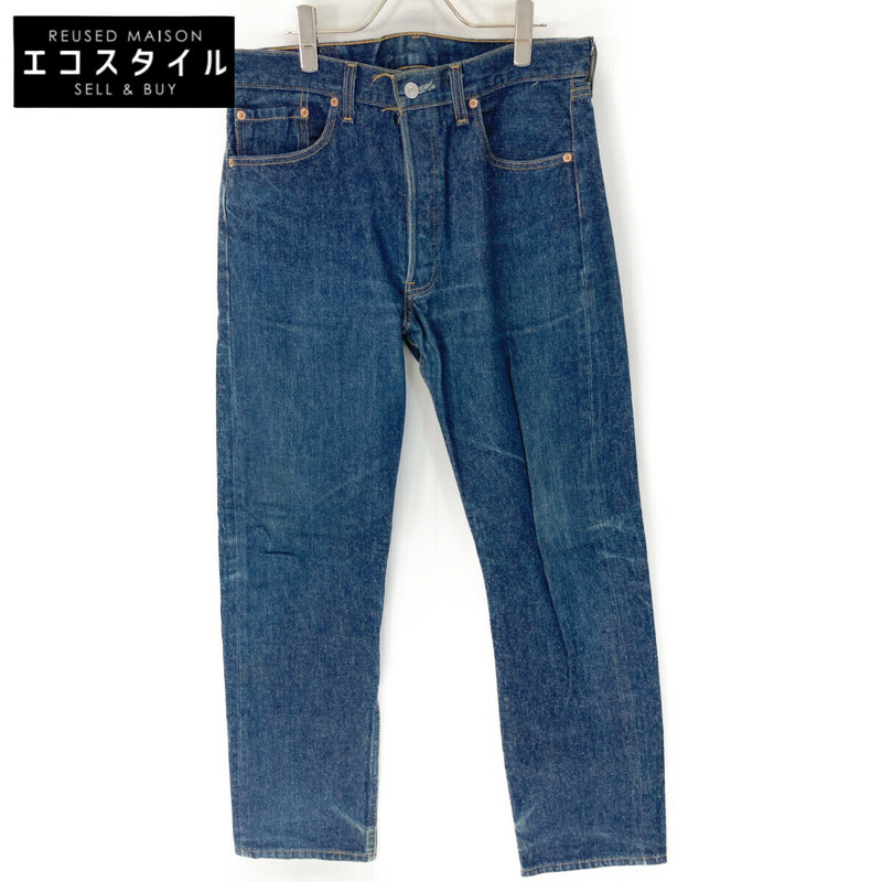 LEVI‘S リーバイス 97年製 501xx USA製 ボタン裏524A WPL423 デニムパンツ ブルー 34 ボトムス デニム メンズ 中古