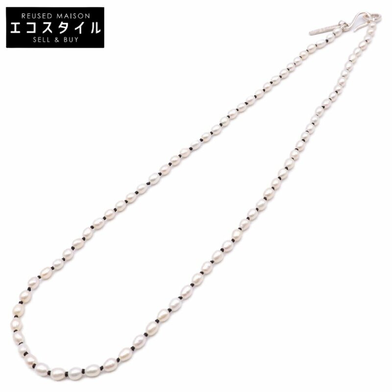 美品 SOPHIE BUHAI ソフィー ブハイ 925 Tiny Pearl Collar Necklace タイニー パール カラー ネックレス ホワイト/シルバー レディース